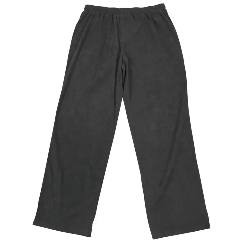 Carhartt Black Wide-Leg Sweatpants with Logo